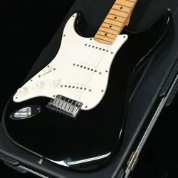 FENDER AMERICAN STANDARD STRATOCASTER LEFT HANDED BLACK M LEFT-HANDED MADE IN 19