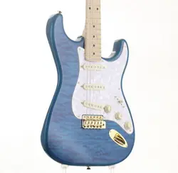 FENDER FSR MADE IN JAPAN TRADITIONAL II 50S STRATOCASTER CARRIBIAN BLUE TRANS MA