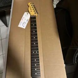 LEFTY FENDER AMERICAN PROFESSIONAL II TELECASTER TELE NECK & TUNERS, ROSEWOOD