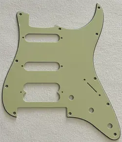 FITS FENDER PLAYER STRATOCASTER FLOYD ROSE HSS GUITAR PICKGUARD VINTAGE GREEN