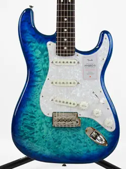 FENDER 2024 COLLECTION  JAPAN HYBRID II STRATOCASTER QUILT (AQUAMARINE)