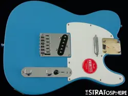FENDER SQUIER SONIC TELE LOADED BODY TELECASTER GUITAR PARTS CALIFORNIA BLUE