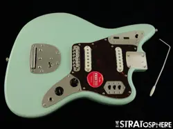 FENDER SQUIER CLASSIC VIBE 70S JAGUAR LOADED BODY, GUITAR PARTS SURF GREEN