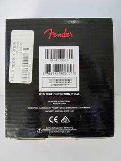 FENDER MTG TUBE DISTORTION GUITAR EFFECT PEDAL