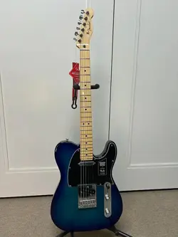 FENDER PLAYER TELECASTER PLUS TOP ELECTRIC GUITAR - BLUE BURST