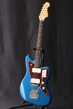 FENDER MADE IN JAPAN HYBRID II JAZZMASTER ROSEWOOD FINGERBOARD FOREST BLUE