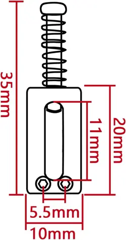 TREMOLO GUITAR BRIDGE