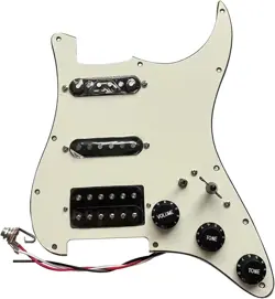 11 HOLE SSH PREWIRED LOADED PICKGUARD FOR FENDER ST GUITAR PARTS