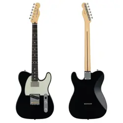 FENDER 2024 COLLECTION MADE IN JAPAN HYBRID II TELECASTER SH BLACK WITH GIG BAG