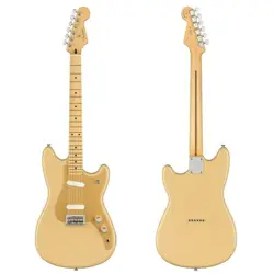 FENDER PLAYER SERIES DUO SONIC MAPLE DESERT SAND ELECTRIC GUITAR WITH SOFT CASE