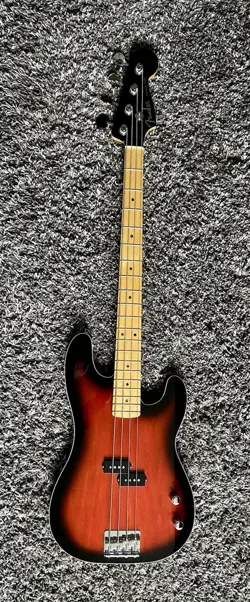 FENDER MADE IN JAPAN AERODYNE SPECIAL PRECISION BASS HOT ROD BURST BASS GUITAR