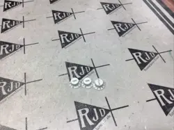 FENDER USA STRATOCASTER WHITE GUITAR CONTROL KNOB SET 3 SPOKE