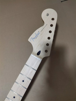 LEFT HAND 22 FRET STRAT ELECTRIC GUITAR NECK PART MAPLE FOR DIY FENDER REPLACE