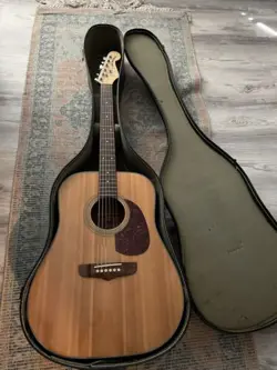 FENDER SAN MARINO ACOUSTIC GUITAR WITH FENDER CASE