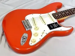FENDER PLAYER II STRATOCASTER CORAL RED ROSEWOOD 2 #GG7F5