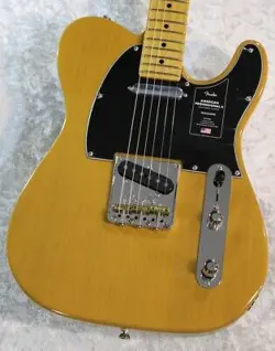 FENDER AMERICAN PROFESSIONAL II TELECASTER BUTTERSCOTCH BLONDE #US23012205 LIGHT