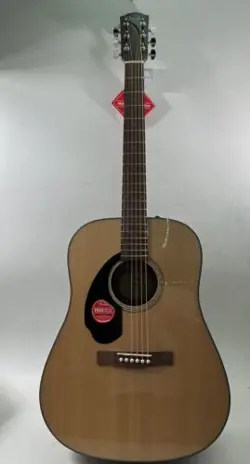 FENDER CD-60S LH DREADNOUGHT LEFT-HANDED ACOUSTIC GUITAR NATURAL