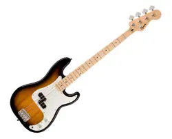 USED SQUIER SONIC PRECISION BASS - 2-COLOR SUNBURST W/ MAPLE FB