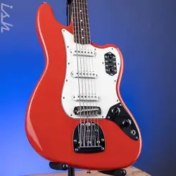 2023 FENDER BASS VI VINTERA FIESTA RED