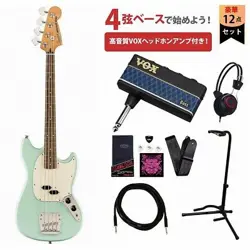 SQUIER ELECTRIC BASS GUITARSQUIER BY FENDER CLASSIC VIBE 60S MUSTANG BASS