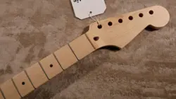 WD MUSIC WD6SM LIC FENDER 24 FRET MAPLE BARITONE CONVERSION STRATOCASTER NECK #9