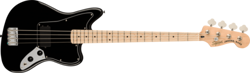 FENDER SQUIER AFFINITY SERIES JAGUAR BASS GUITAR H, MAPLE FINGERBOARD, BLACK