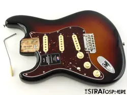 LEFTY FENDER AMERICAN PROFESSIONAL II STRATOCASTER LOADED BODY STRAT 3TS