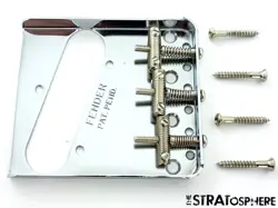 USA FENDER CUSTOM SHOP 1960 TELECASTER NOS BRIDGE, CHROME TELE 60!