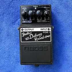 BOSS FDR-1 FENDER '65 DELUXE REVERB - AMP USED