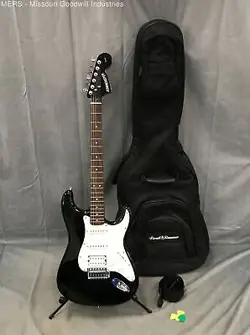 FENDER STARCASTER ELECTRIC GUITAR WITH ACCESSORIES & CASE