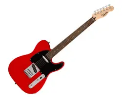 USED SQUIER SONIC TELECASTER - TORINO RED W/ LAUREL FB