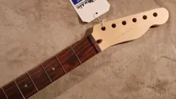 WD MUSIC WD6TR FENDER 24 FRET ROSEWOOD BARITONE CONVERSION TELECASTER NECK #11