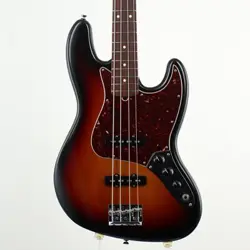 FENDER AMERICAN STANDARD JAZZ BASS UPGRADE 3 TONE SUNBURST USED ELECTRIC BASS