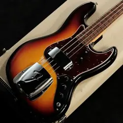 FENDER AMERICAN VINTAGE 64 JAZ BASS 3-COLOR SUNBURST USED ELECTRIC BASS