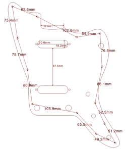JAZZMASTER STRAT PICKUP