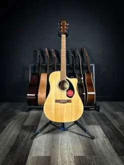 FENDER CD-60SCE ACOUSTIC/ELECTRIC GUITAR - NATURAL