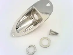TRUE CUSTOM SHOP® NICKEL JACK PLATE FOR FENDER STRAT GUITARS FOR USA & IMPORT