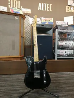FENDER JAPAN ELECTRIC GUITAR TELECASTER BLACK W/HARD CASE USED PRODUCT