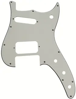 3 PLY PARCHMENT GUITAR PICKGUARD FOR FENDER DUO-SONIC OFFSET HS STYLE