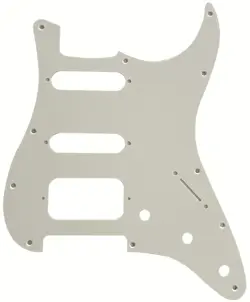 1 PLY PARCHMENT PICKGUARD GUITAR PART FOR FENDER 11 SCREW STRATOCASTER START HSS