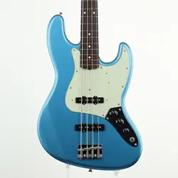 FENDER TRADITIONAL II 60S JAZZ BASS LAKE PLACID BLUE USED 2022 W/SOFT CASE