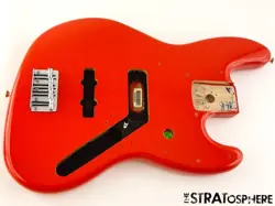 FENDER PLAYER II JAZZ J BASS BODY   HARDWARE MODERN GUITAR PARTS CORAL RED