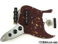 FENDER AV II AMERICAN VINTAGE 1966 JAZZ J BASS LOADED PICKGUARD, TORTOISE!