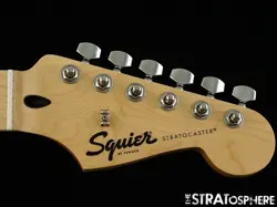 FENDER SQUIER SONIC SERIES STRAT, NECK & TUNERS GUITAR PARTS STRATOCASTER MAPLE