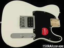 FENDER SQUIER SONIC ESQUIRE H LOADED BODY GUITAR PARTS ARCTIC WHITE