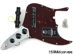 FENDER AMERICAN PROFESSIONAL II JAZZ BASS V 5 STRING LOADED PICKGUARD TORTOISE