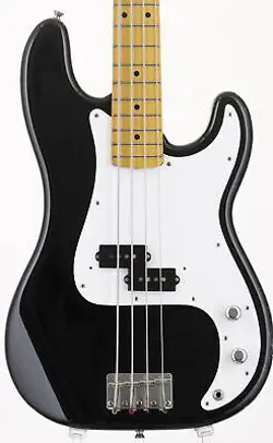 ELECTRIC BASS GUITAR FENDER JAPAN PB57-53 BLACK PB-VINTEGE BASSWOOD USED