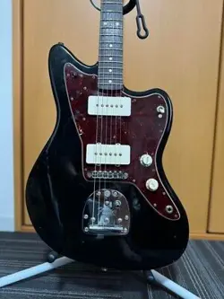 FENDER MEXICO CLASSIC PLAYER JAZZMASTER ELECTRIC GUITAR BLACK WITH SOFT CASE