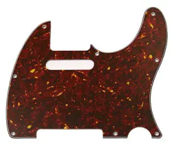 RED TORTOISE PICKGUARD FOR STANDARD FENDER TELECASTER/TELE® PG-0562-044