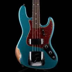 FENDER CUSTOM SHOP 1960 JAZZ BASS RELIC AGED OCEAN TURQUOISE